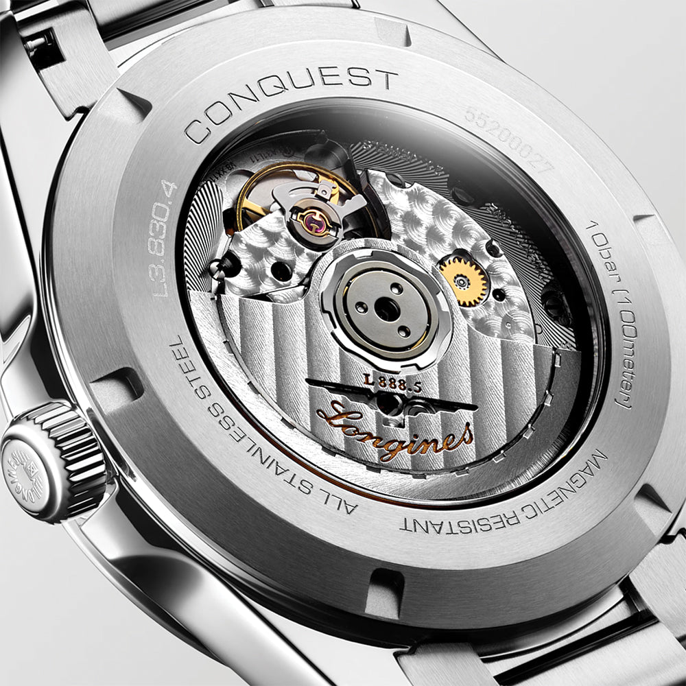 Conquest 41mm - Sunray Black on Bracelet
