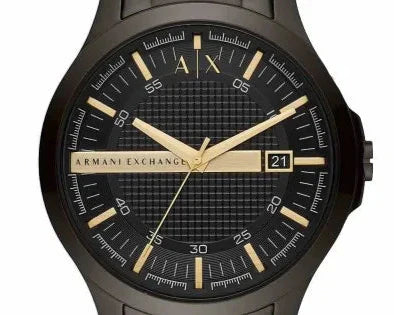 Armani Exchange Hampton AX2413 Men's Chronograph – Black Dial with Black Stainless Steel Strap