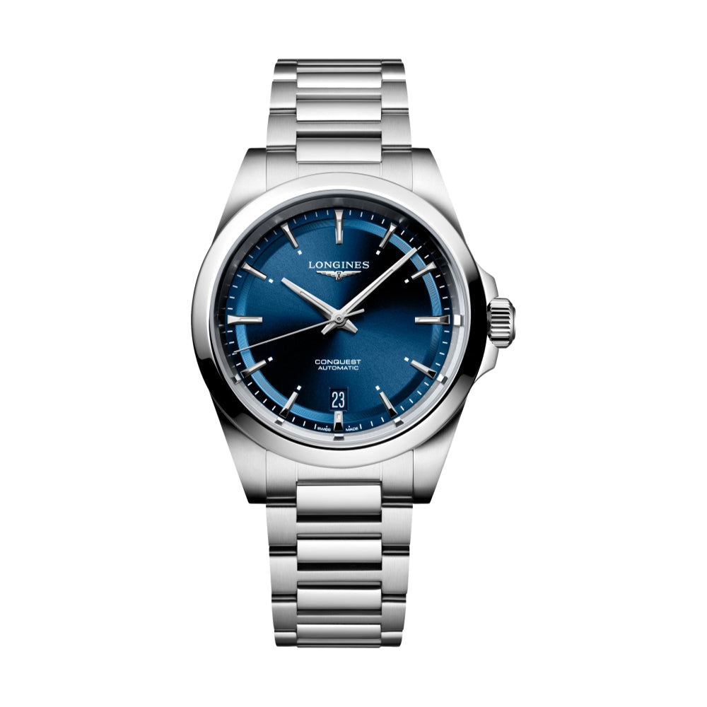 Conquest 38mm - Blue on Bracelet