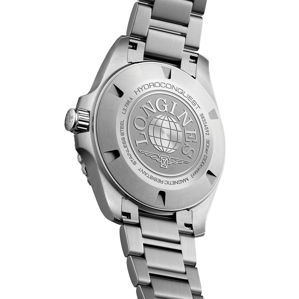 HydroConquest 42mm - Blue on Bracelet