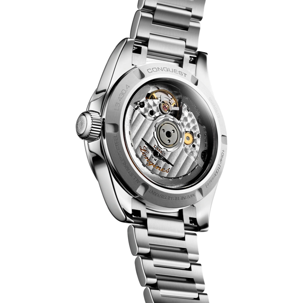 Conquest 34mm - Sunray Green on Bracelet