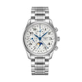 Master Collection Chronograph Moonphase 40mm - Silver on Bracelet