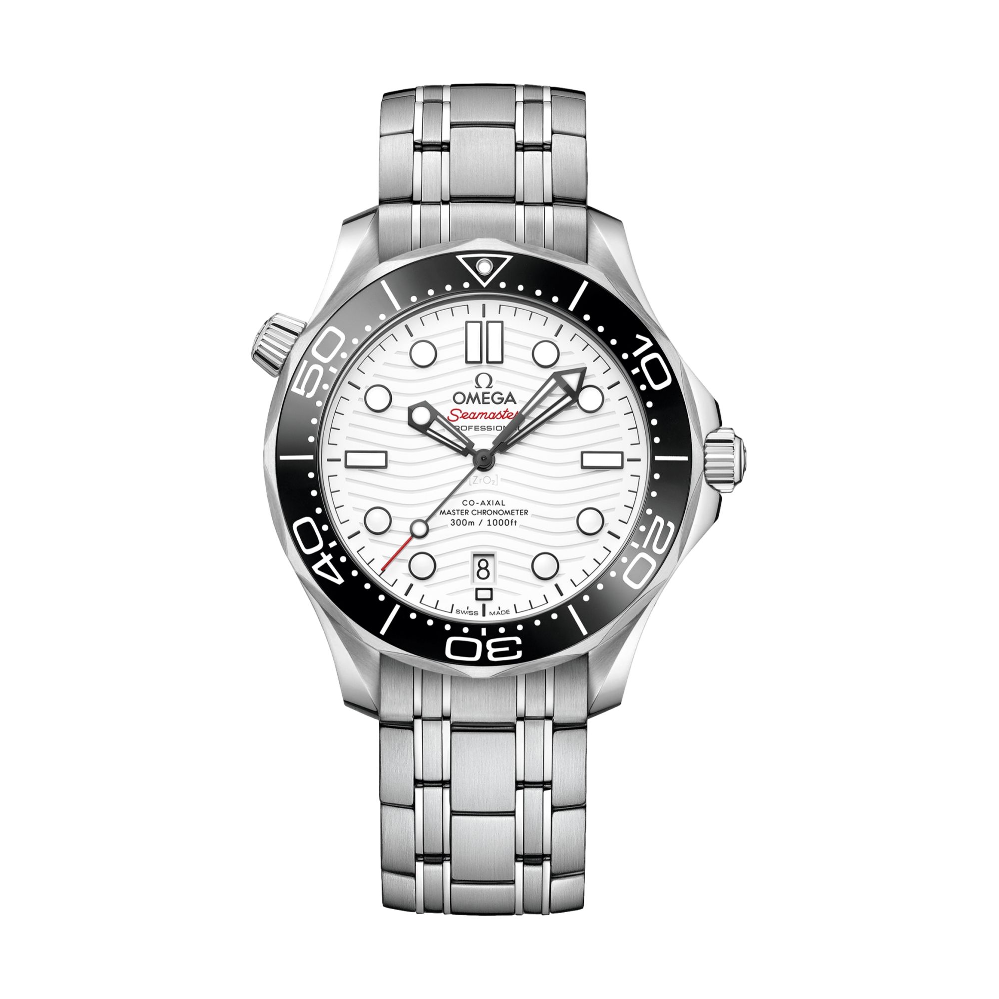 Seamaster Diver 300M 42mm - White on Bracelet