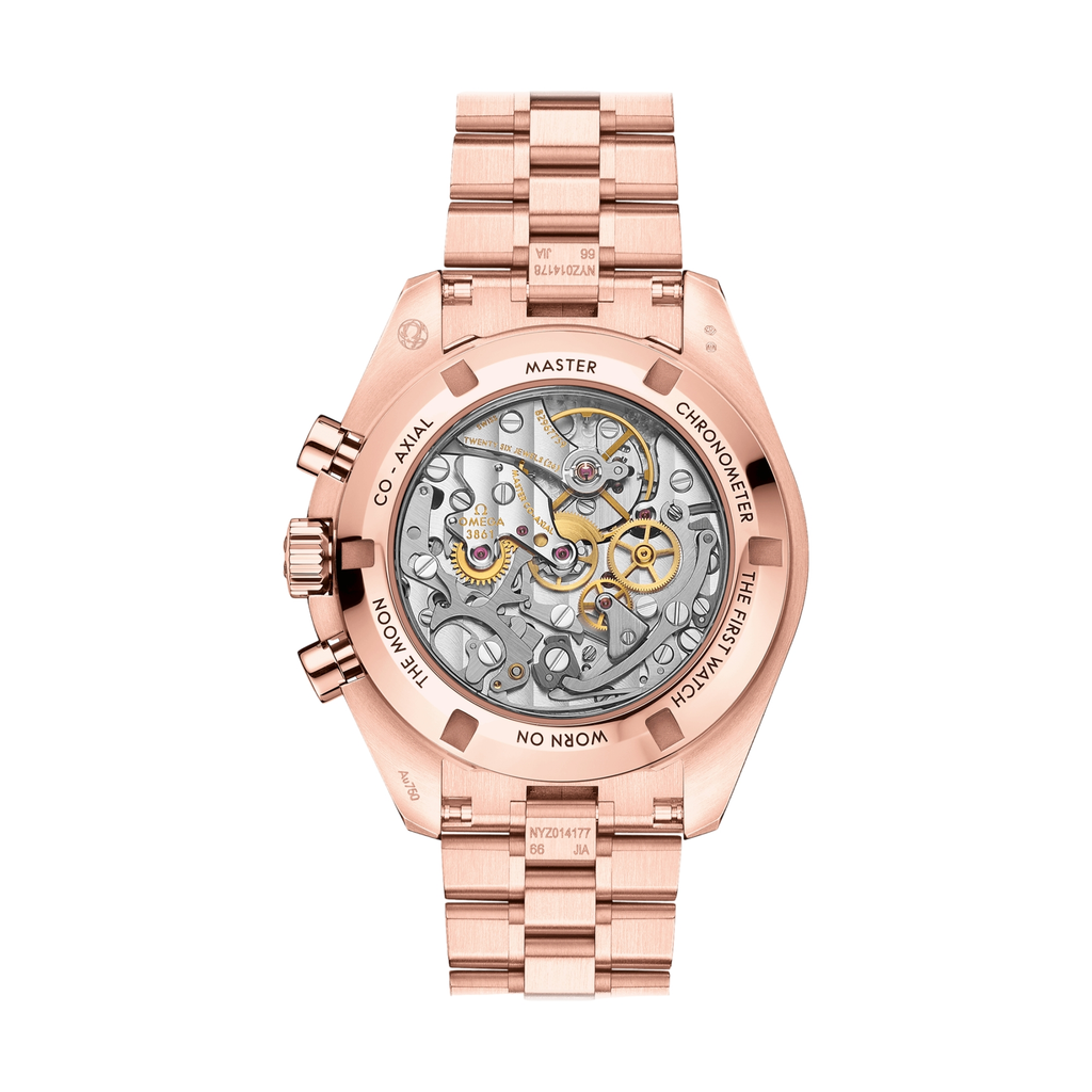 Speedmaster Moonwatch Professional Sapphire Sedna Gold 42mm - Black on Bracelet