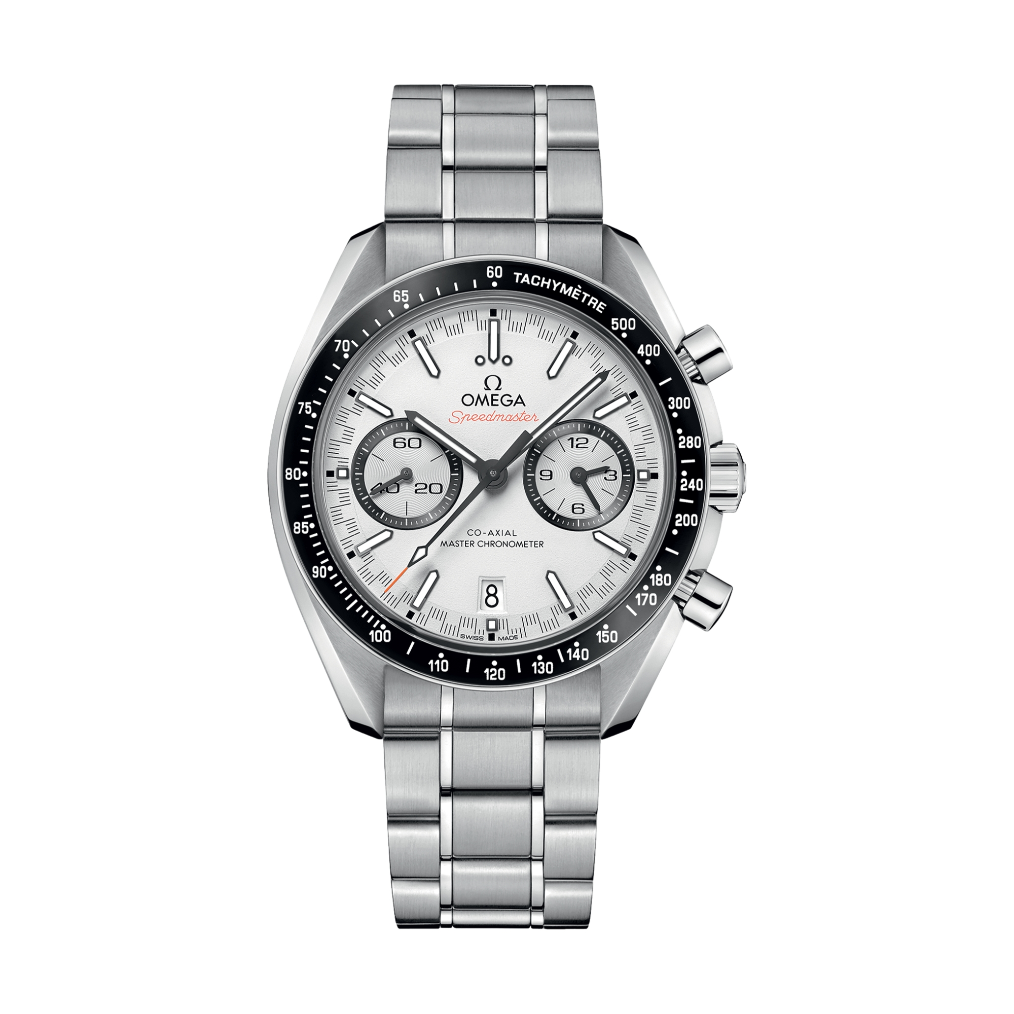 Speedmaster Racing Chronograph 44.25mm - White on Bracelet
